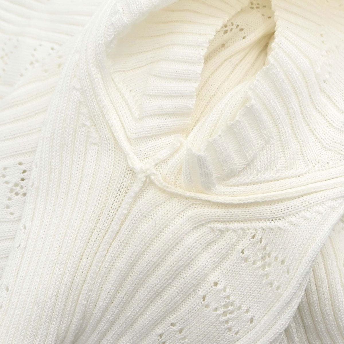 Chanel 2005 Short Sleeve Top White #38