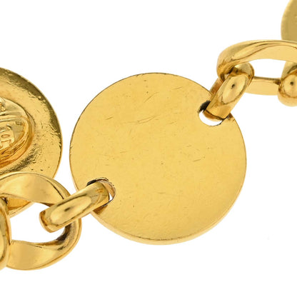 Chanel Chain Belt Icon Medallion Gold Small Good