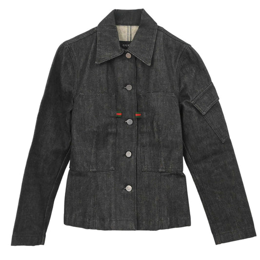 Gucci 1995 Denim Jacket Black #38