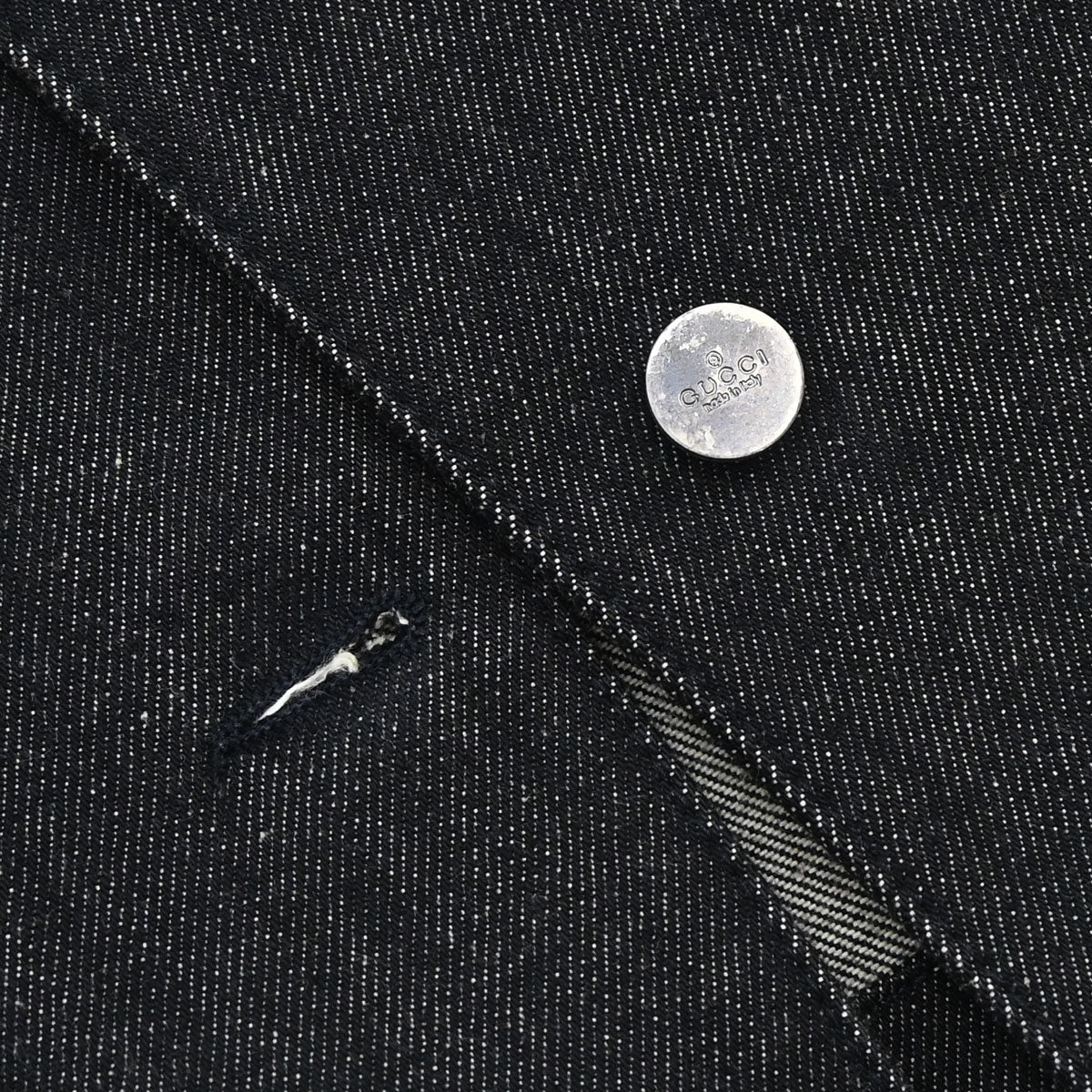 Gucci 1995 Denim Jacket Black #38