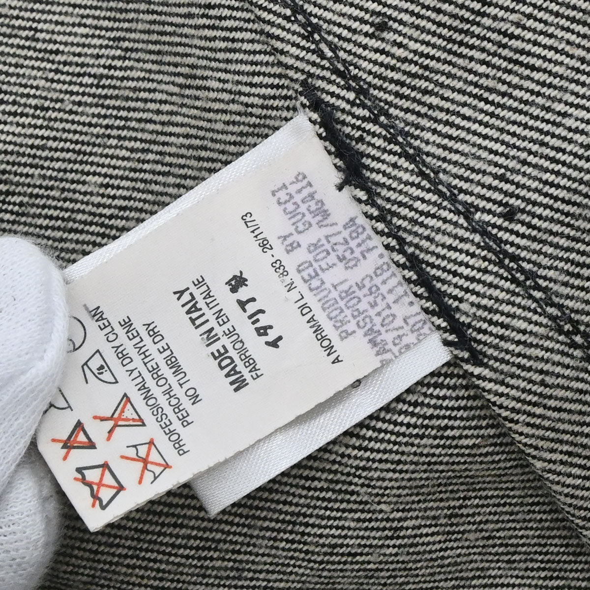 Gucci 1995 Denim Jacket Black #38