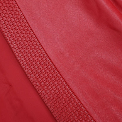 Loewe Sheepskin Leather Jacket Red #36