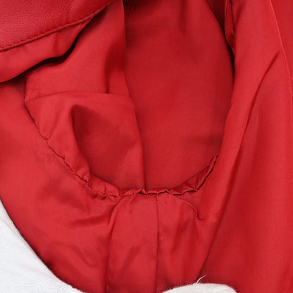 Loewe Sheepskin Leather Jacket Red #36