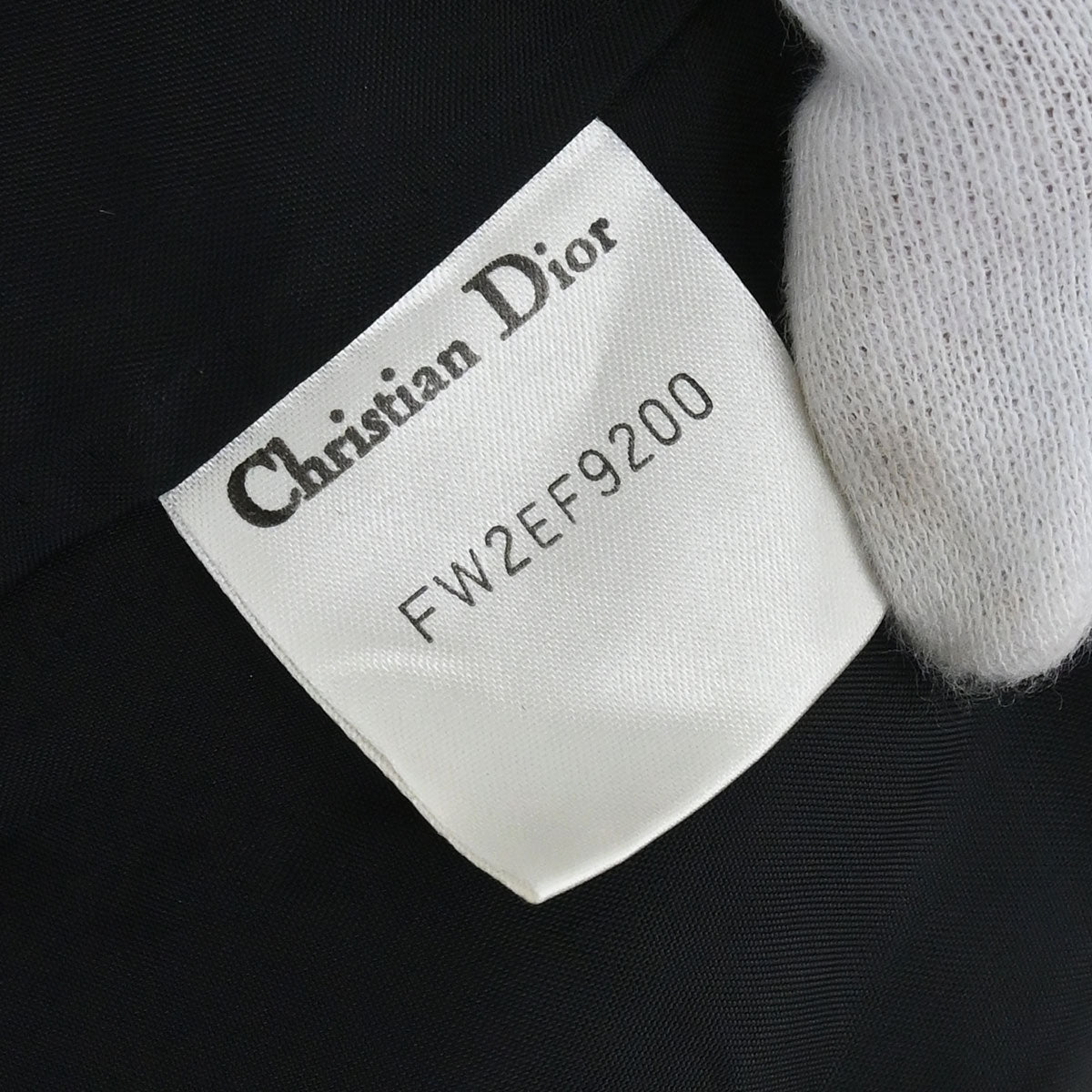 Christian Dior Setup Suit Jacket Skirt Navy #40–42