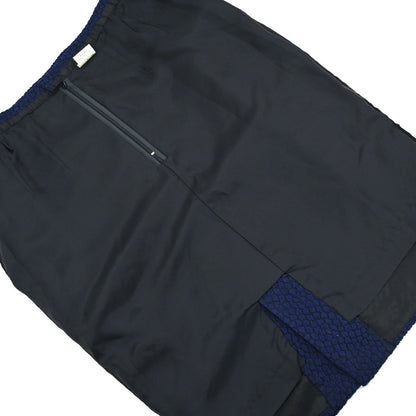 Christian Dior Setup Suit Jacket Skirt Navy #40–42