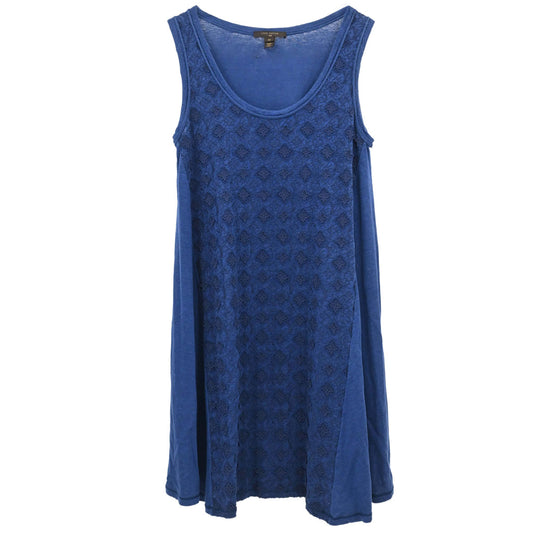 Louis Vuitton Sleeveless Dress Monogram Blue #M