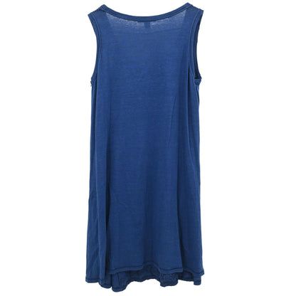 Louis Vuitton Sleeveless Dress Monogram Blue #M