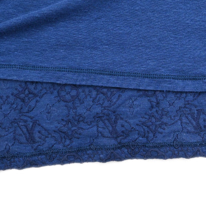 Louis Vuitton Sleeveless Dress Monogram Blue #M