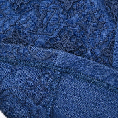 Louis Vuitton Sleeveless Dress Monogram Blue #M