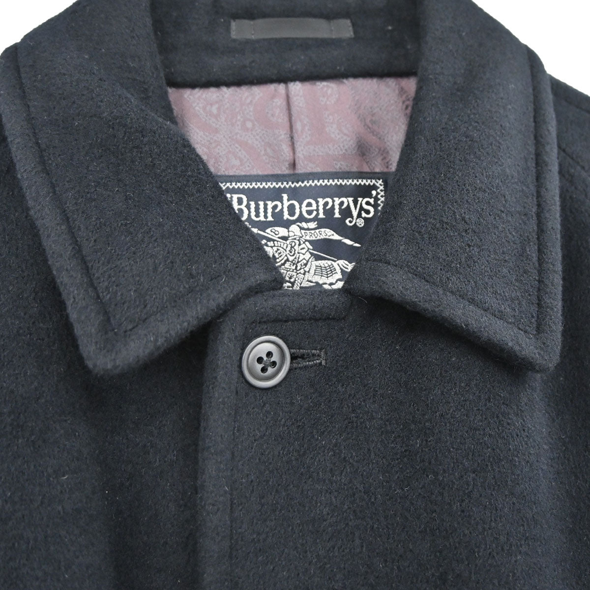 Burberrys Coat Black