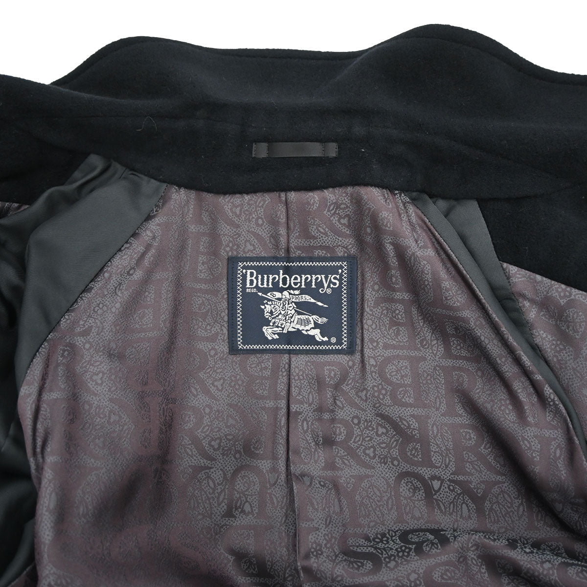 Burberrys Coat Black