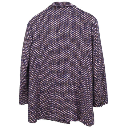 Chanel 1998 Double Breasted Tweed Jacket Pink #40