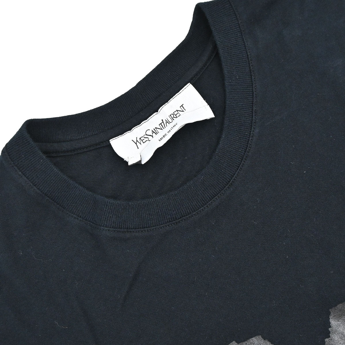 Yves Saint Laurent T-shirt Top Black #S