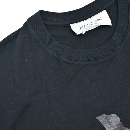 Yves Saint Laurent T-shirt Top Black #S