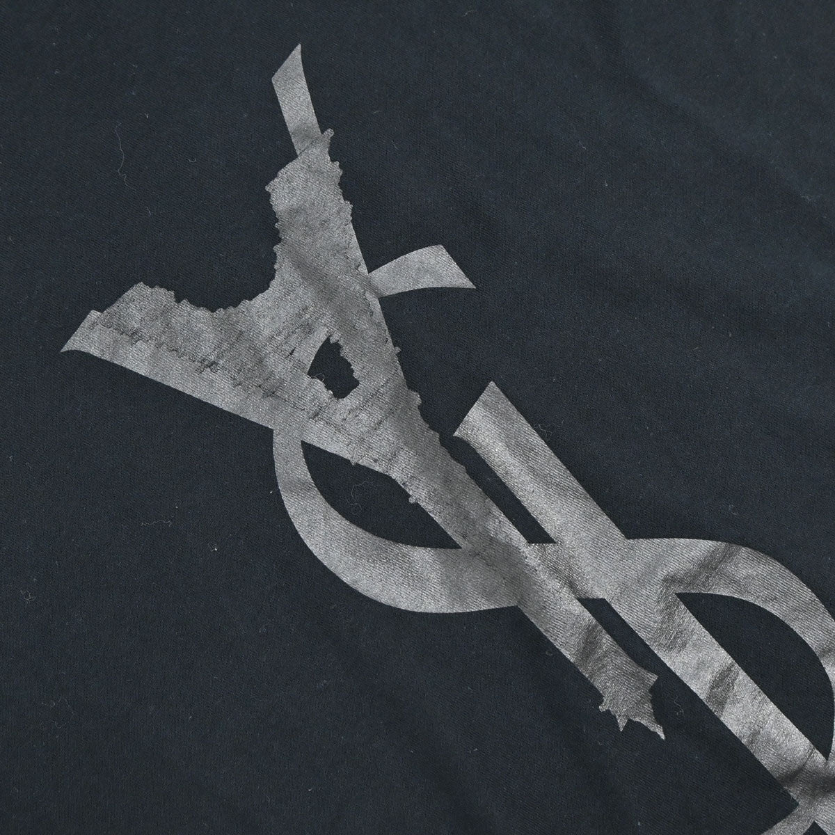 Yves Saint Laurent T-shirt Top Black #S