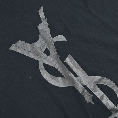 Yves Saint Laurent T-shirt Top Black #S