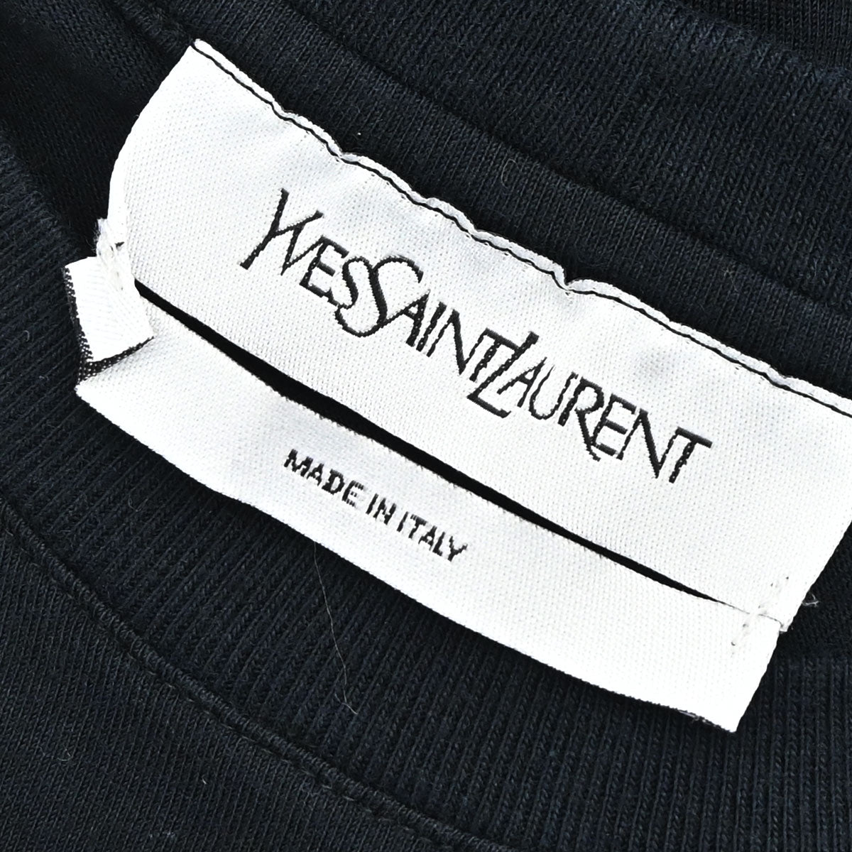 Yves Saint Laurent T-shirt Top Black #S