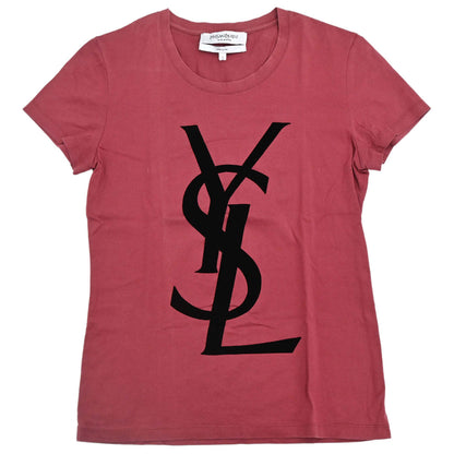 Yves Saint Laurent T-shirt Top Pink #S