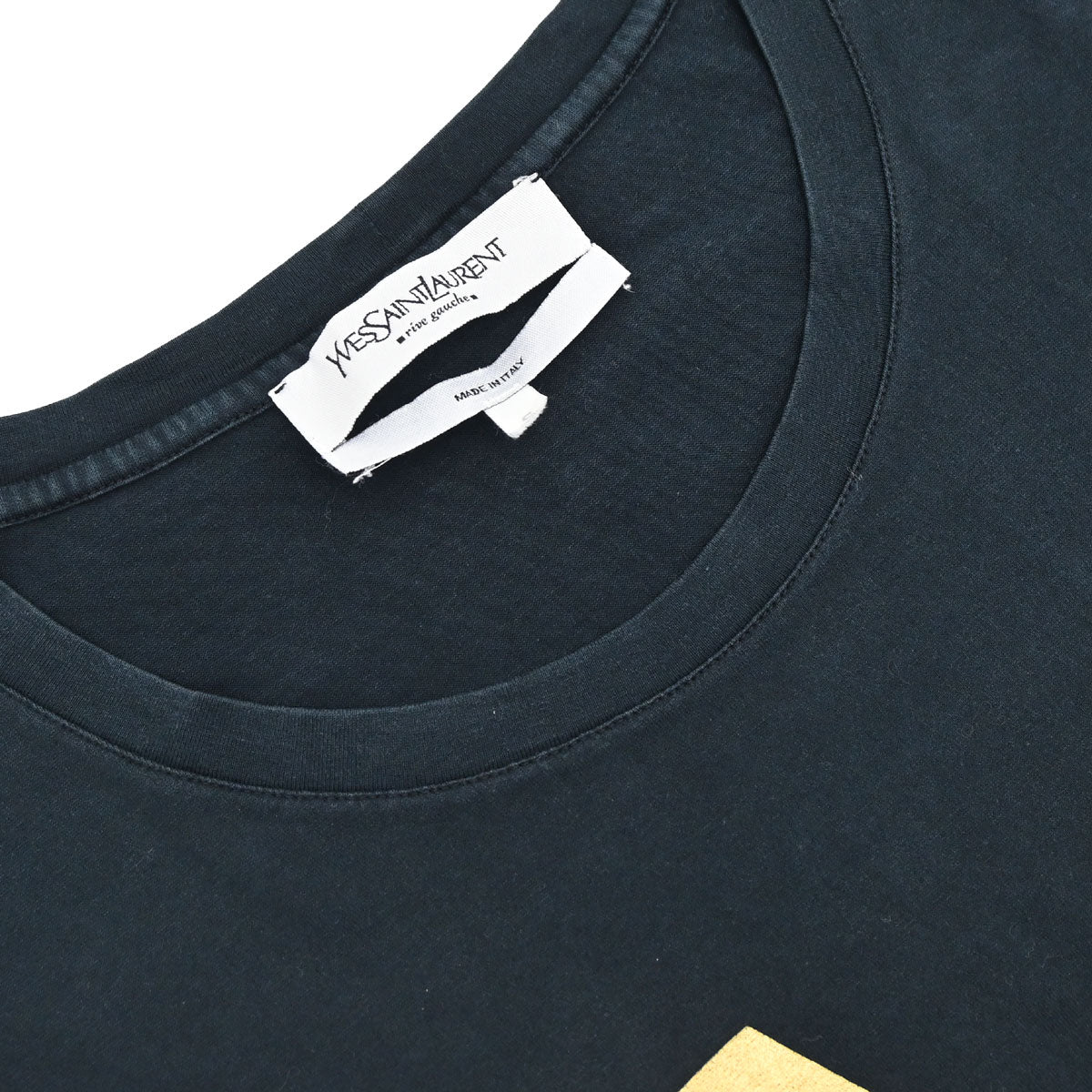 Yves Saint Laurent T-shirt Top Black #S