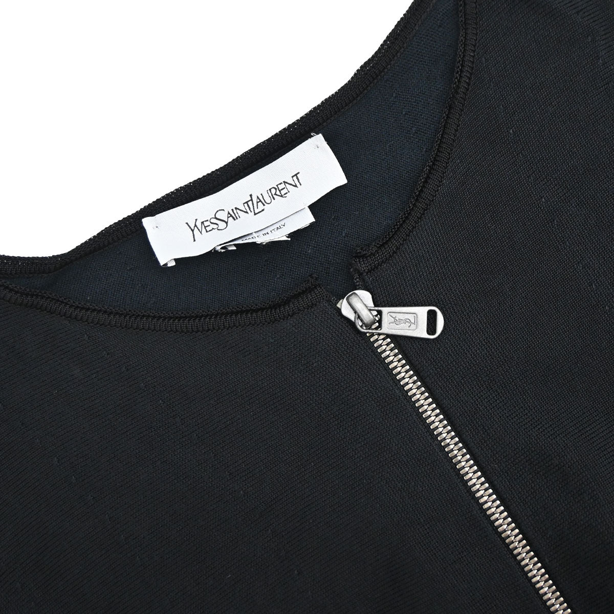 Yves Saint Laurent Zip Up Jacket Black #S