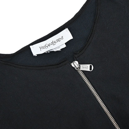 Yves Saint Laurent Zip Up Jacket Black #S