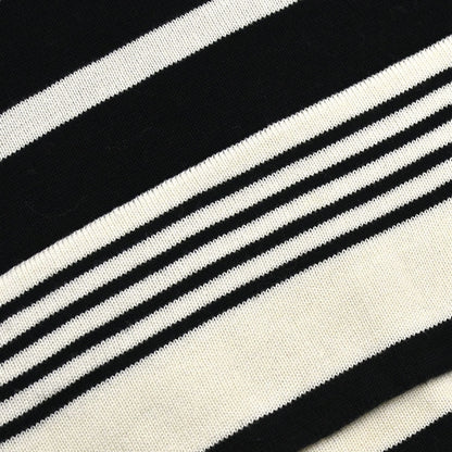 Chanel 1998 Sleeveless Top Border Black #40