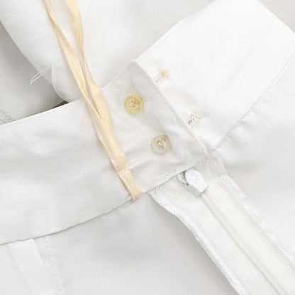 Chanel 1999 Long Skirt White #34