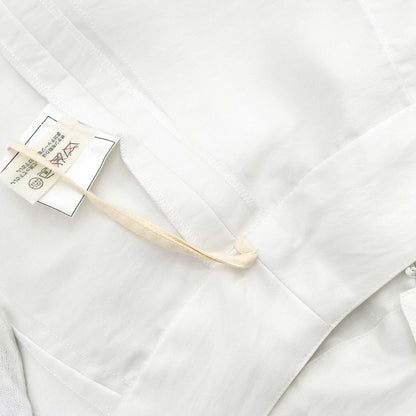 Chanel 1999 Long Skirt White #34