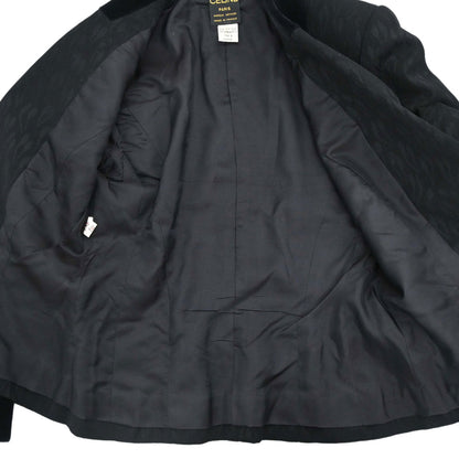 Celine Single Breasted Jacket Black #38
