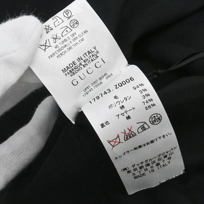 Gucci 2007 Short Sleeve Bow Dress Black