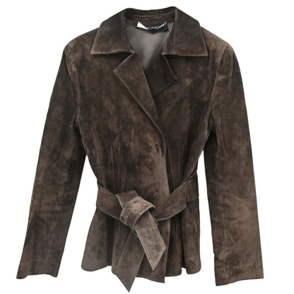 Gucci Lambskin Jacket Brown #38