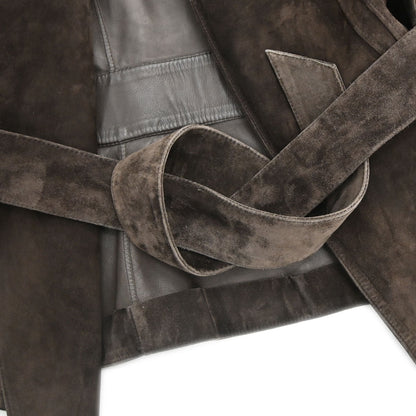 Gucci Lambskin Jacket Brown #38