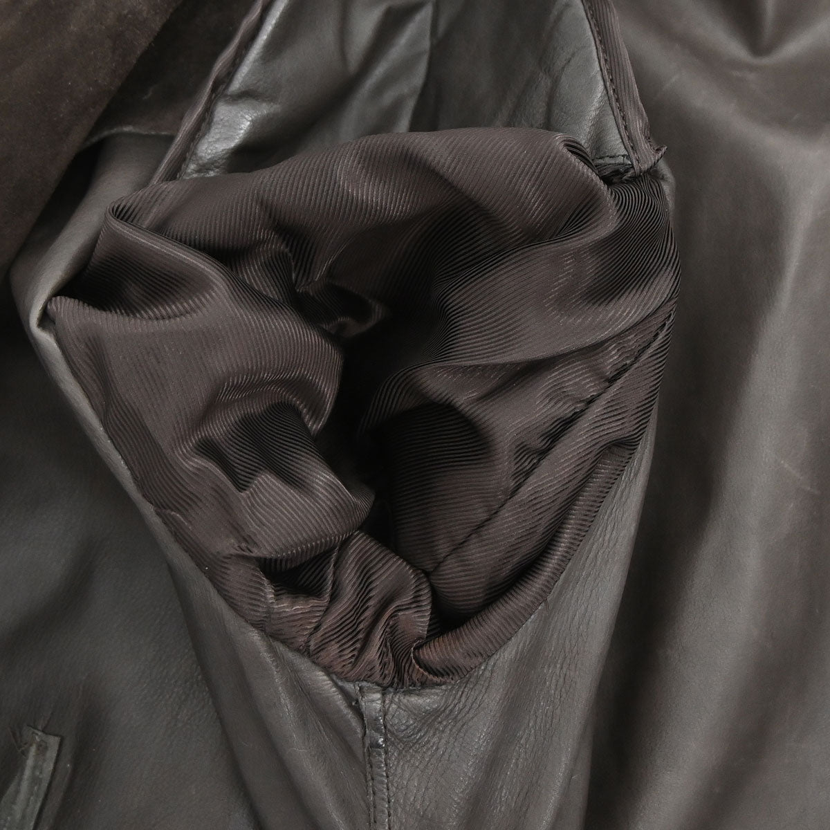 Gucci Lambskin Jacket Brown #38