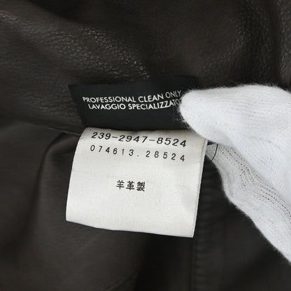 Gucci Lambskin Jacket Brown #38