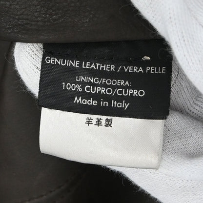 Gucci Lambskin Jacket Brown #38