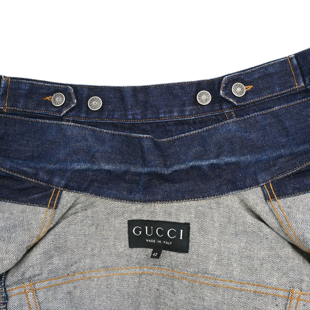 Gucci 1998 Denim Jacket Indigo #40