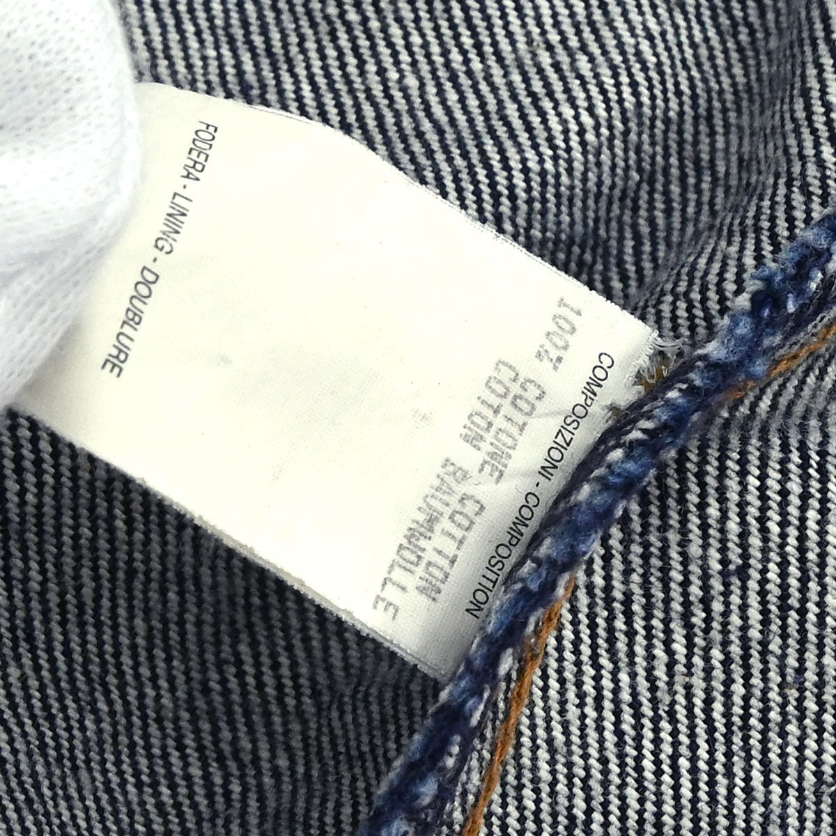 Gucci 1998 Denim Jacket Indigo #40