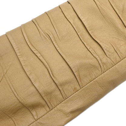 Prada 2006 Collarless Zip Up Jacket Beige #42