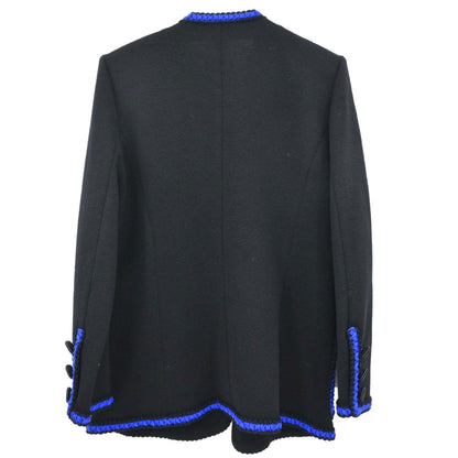 Yves Saint Laurent Cardigan Black Blue #M