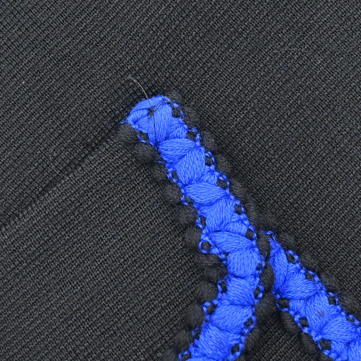 Yves Saint Laurent Cardigan Black Blue #M