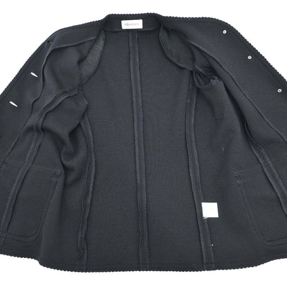 Yves Saint Laurent Cardigan Black Blue #M