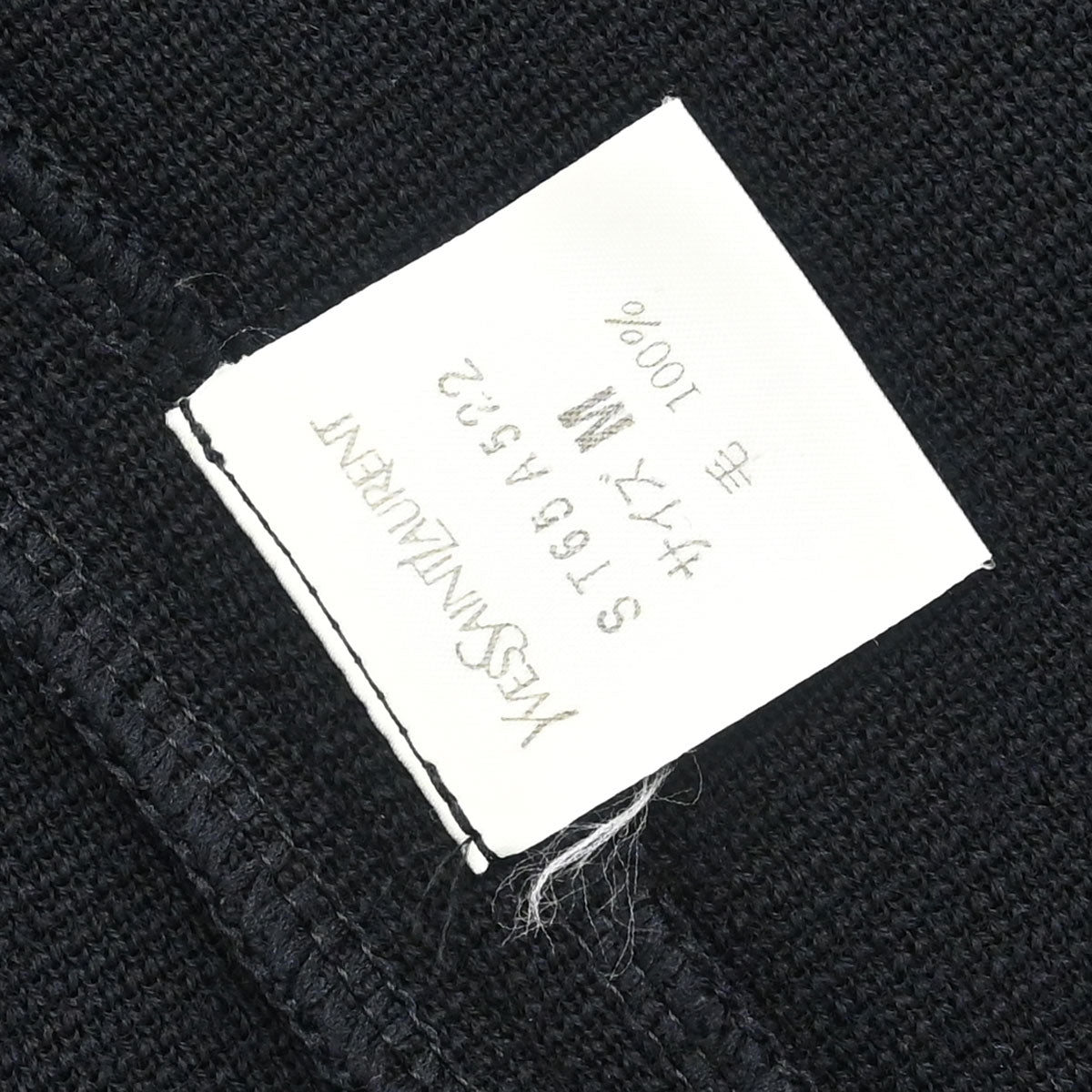 Yves Saint Laurent Cardigan Black Blue #M