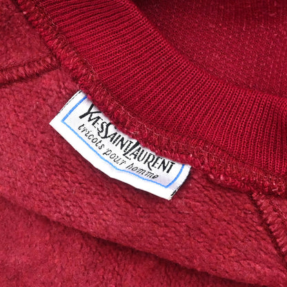 Yves Saint Laurent Pullover Top Red #L