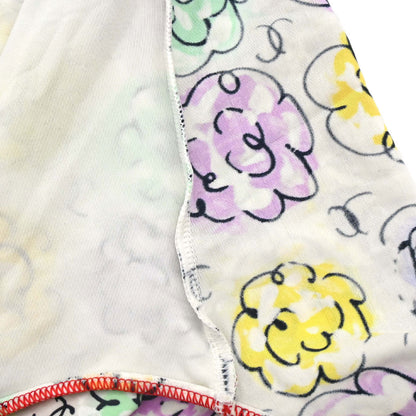 Chanel 2000 Swimwear Swimsuit Floral White #38