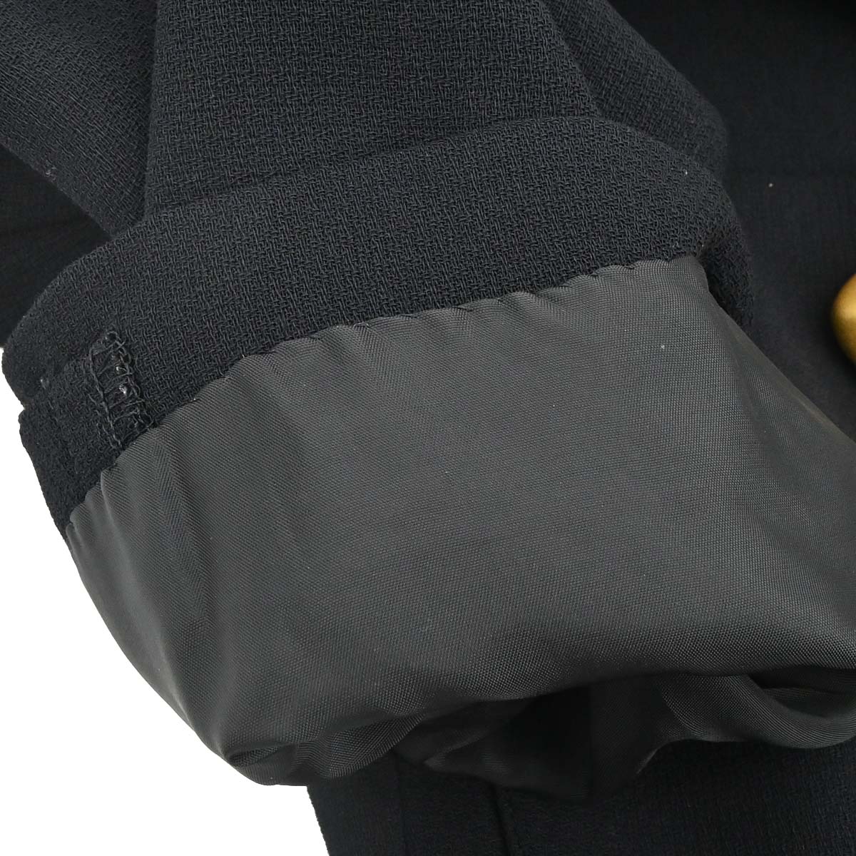 Yves Saint Laurent Setup Suit Jacket Skirt Black #36 #38