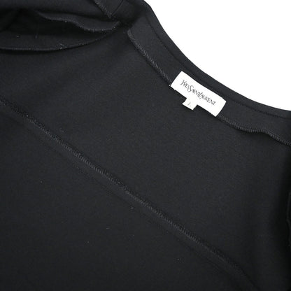Yves Saint Laurent Collarless Jacket Black #L