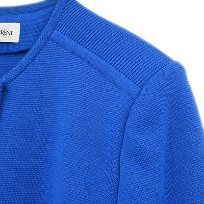 Yves Saint Laurent Long Cardigan Blue #M