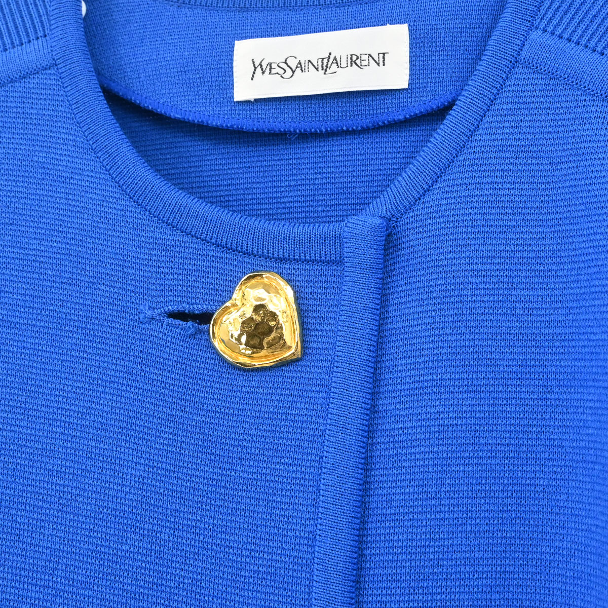 Yves Saint Laurent Long Cardigan Blue #M