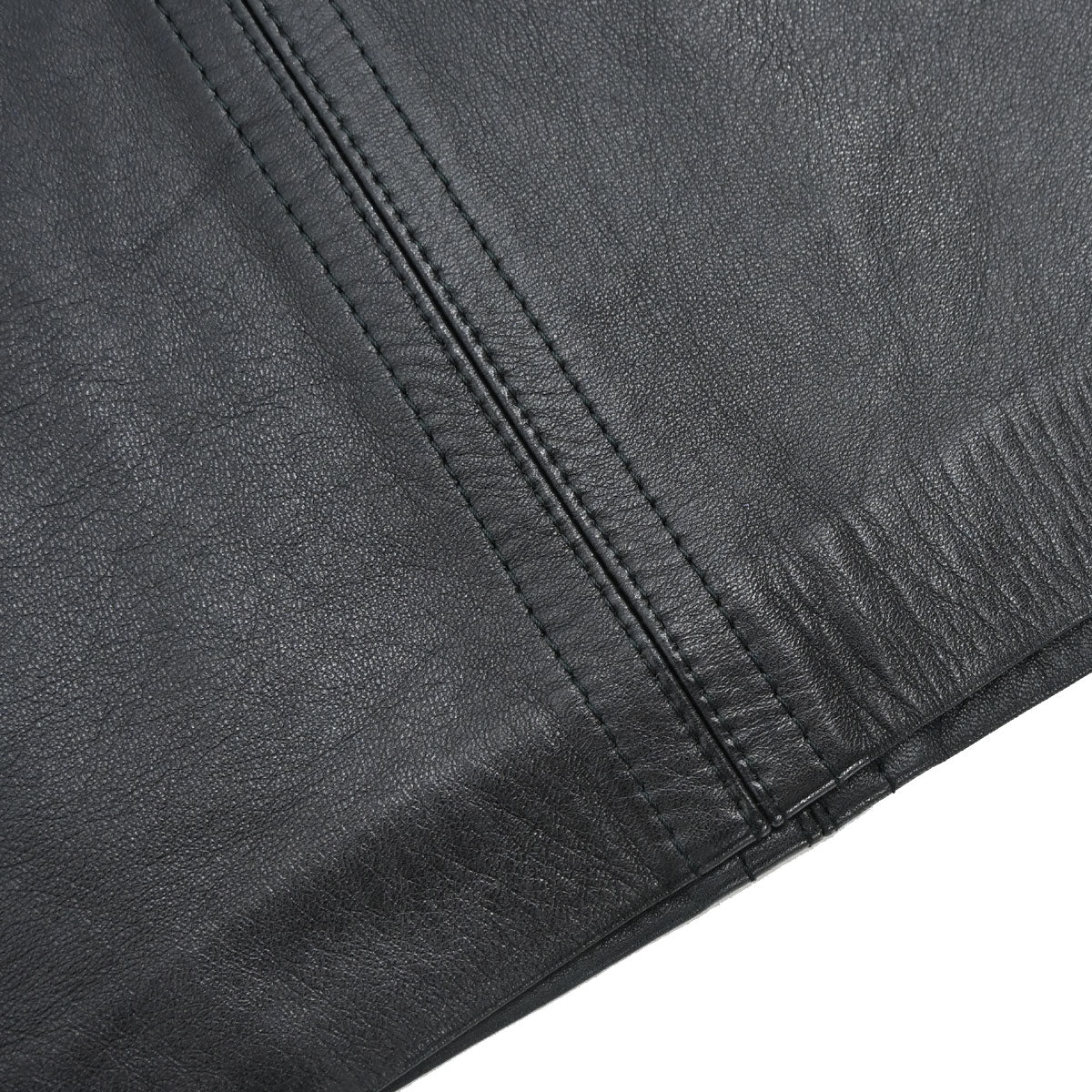 Loewe Leather Skirt Black
