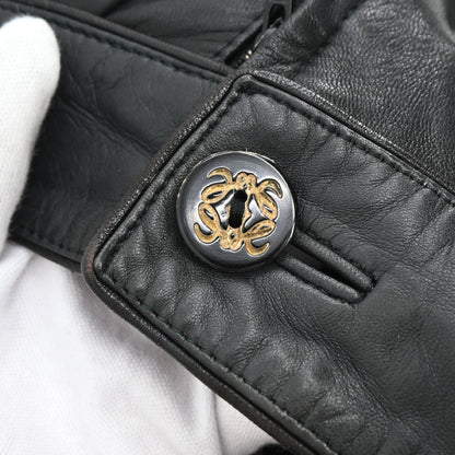 Loewe Leather Skirt Black